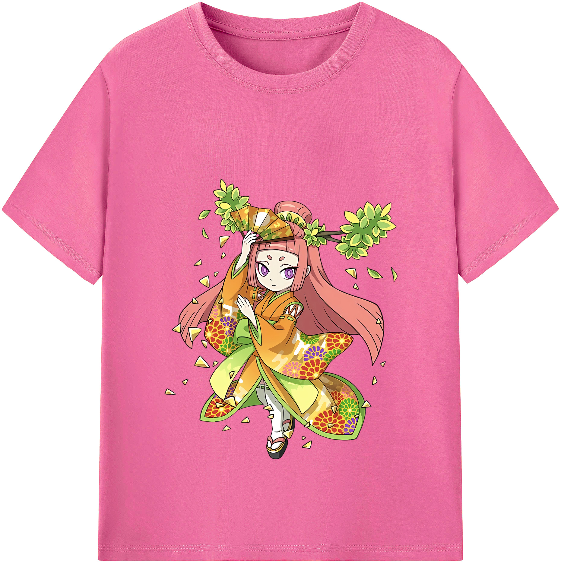 （画像用） 妖怪ウォッチ Yo-kai Watch レディースカジュアルプリントTシャツ（綿100％）